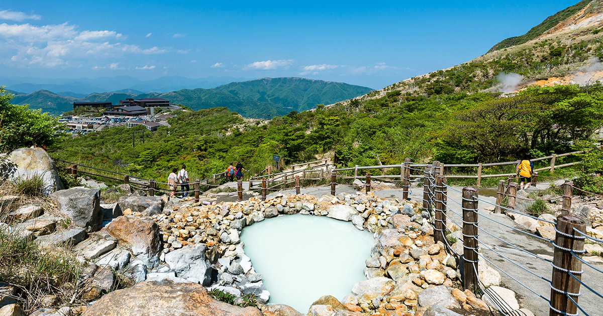 箱根の大涌谷