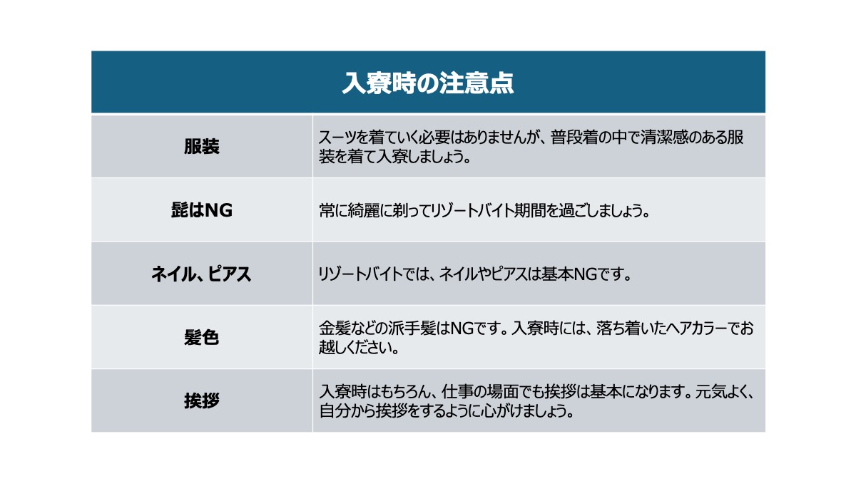 施設のよって違いもあるので、別途、弊社営業担当から案内を受けている場合は、その案内に従ってください。